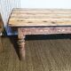 Solid wood coffee table