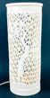 Openwork lamp in white Chinese porcelain – 31 cm
