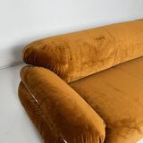 Three-Seater Sesann Sofa by Gianfranco Frattini for Cassina, Italy, 1970s