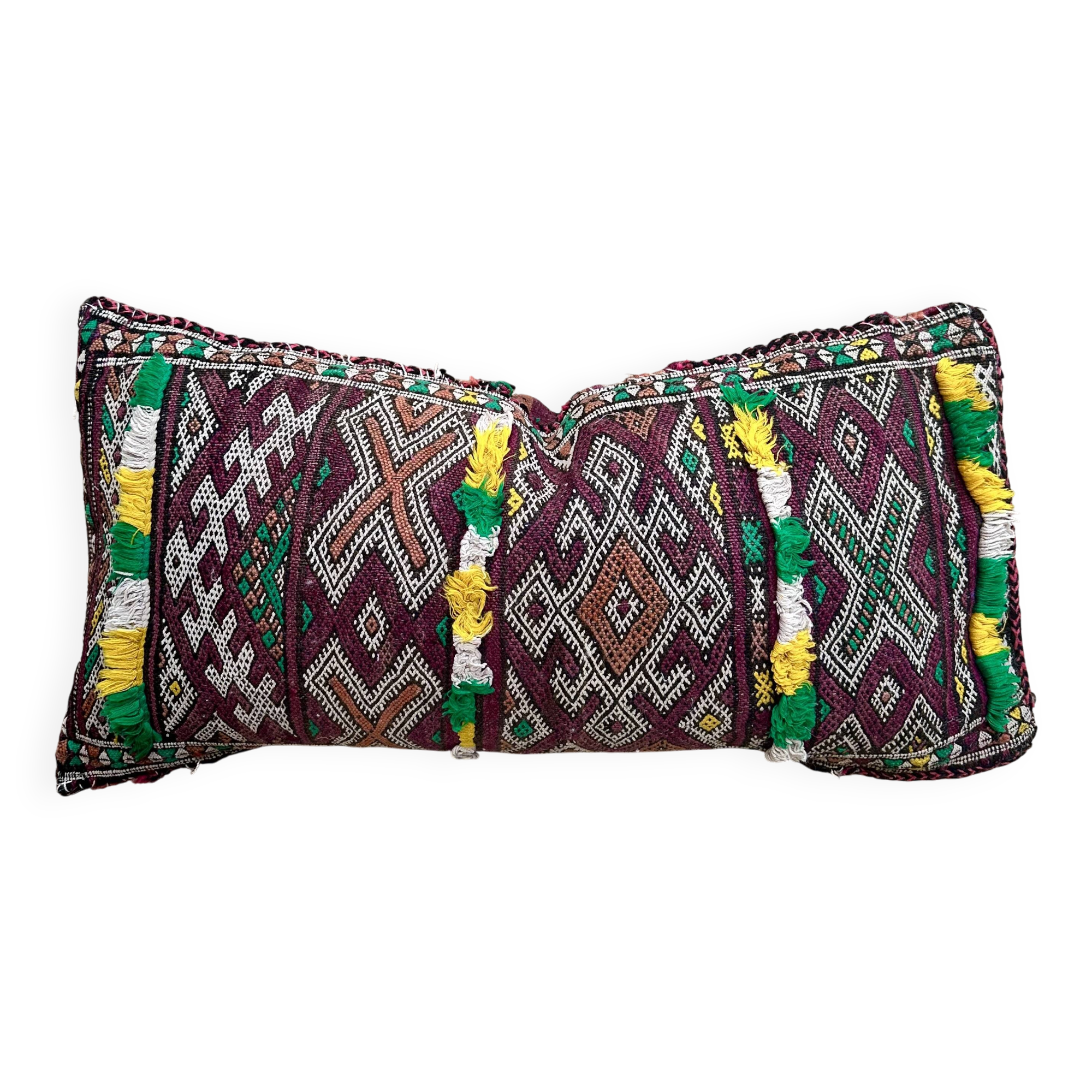 Berber Cushion, Vintage Moroccan Rug Cushion Cover, cushion