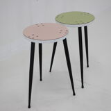 1960s pair of italian stools