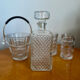 Vintage glass decanter