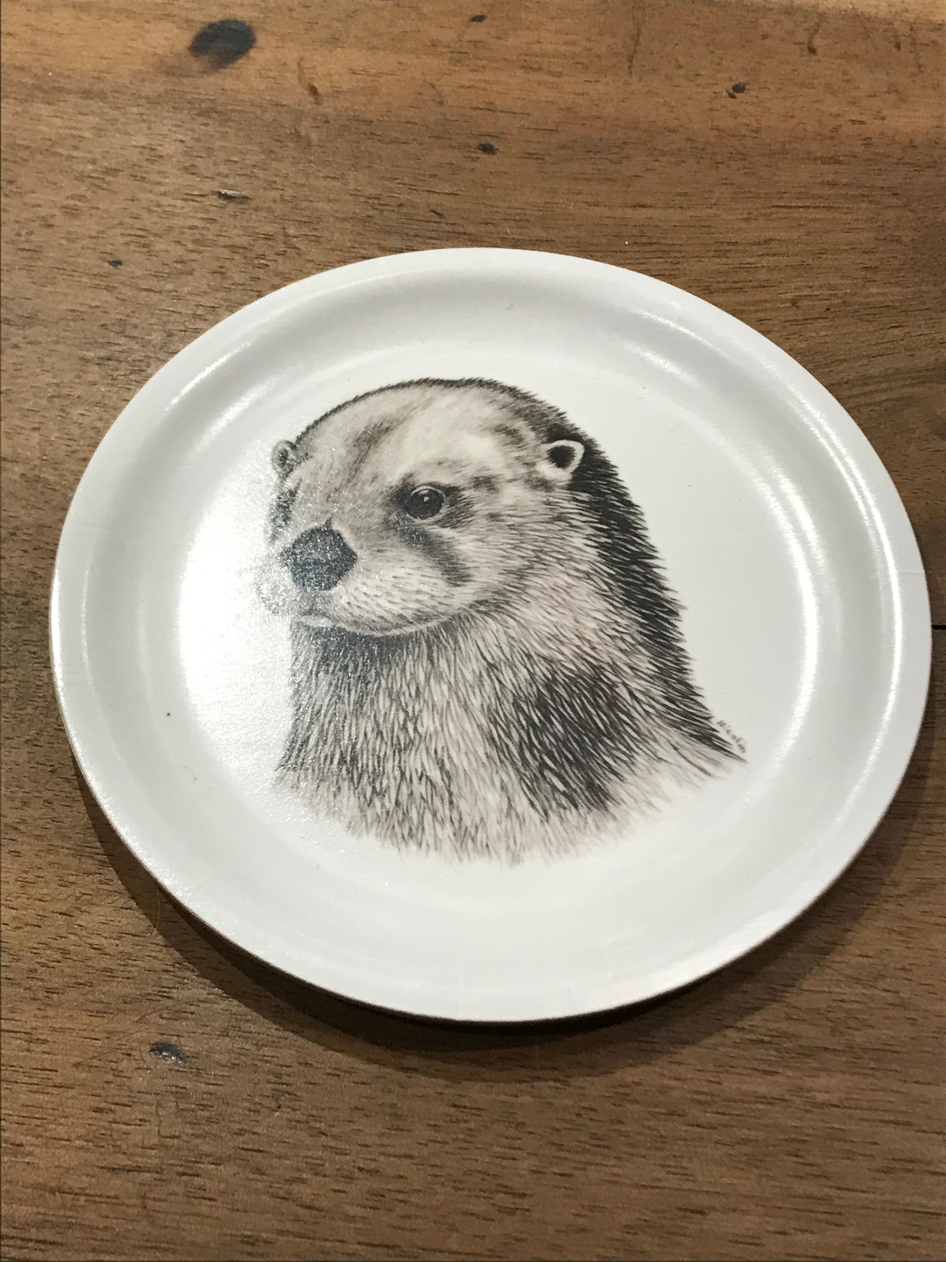 Dessous de bouteille Sempo la loutre