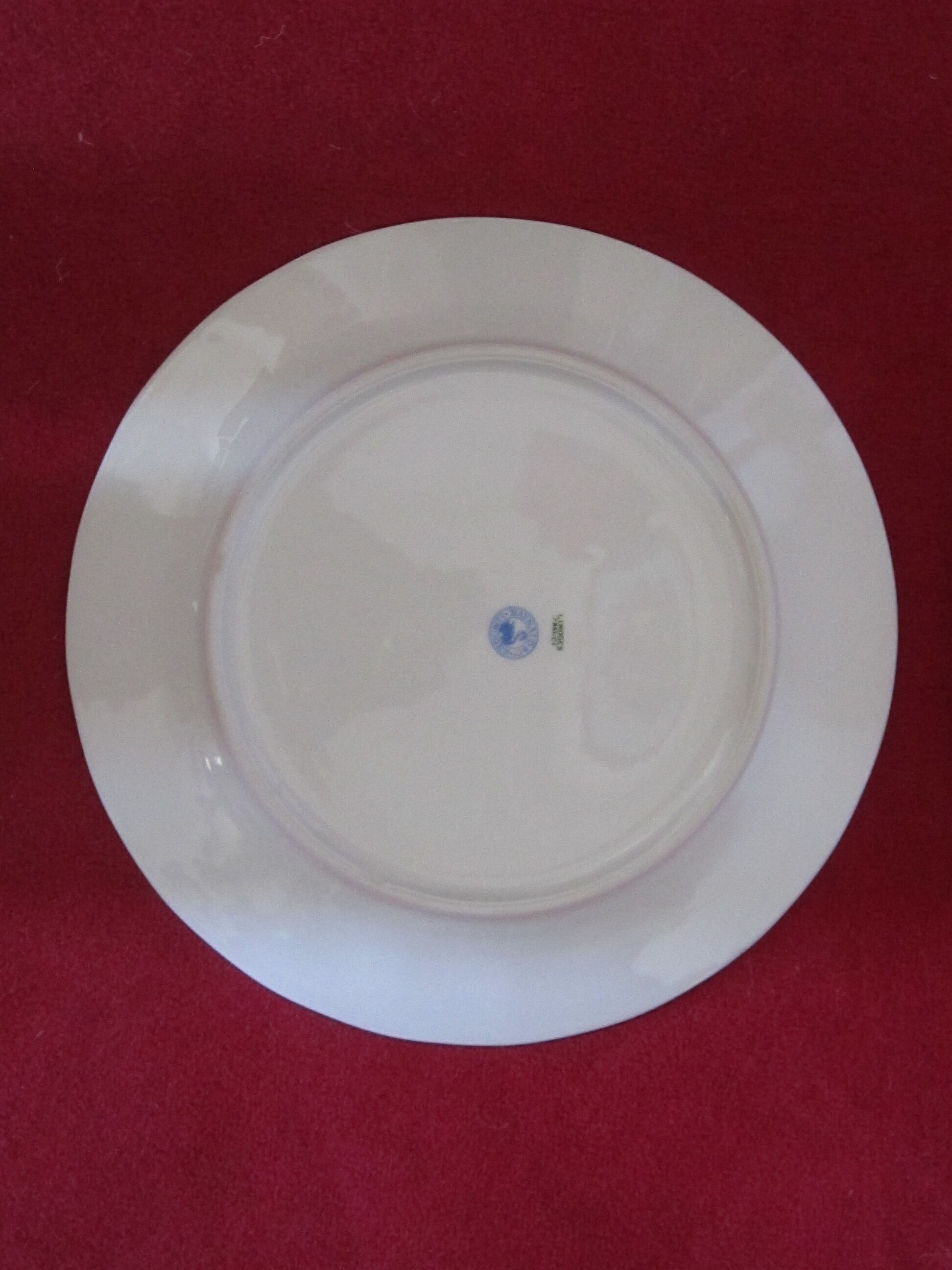 5 flat plates old porcelain Raynaud limoges