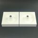 Pair of Space Age Wall Lamps by K. Hempel for Kaiser Leuchten, Germany, 70s