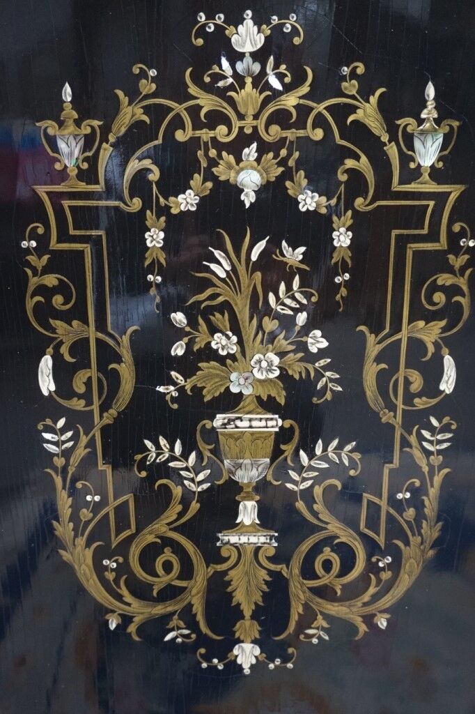 Cabinet Napoleon III blackened