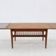 1960s Teak Extendable Coffee Table, Denmark