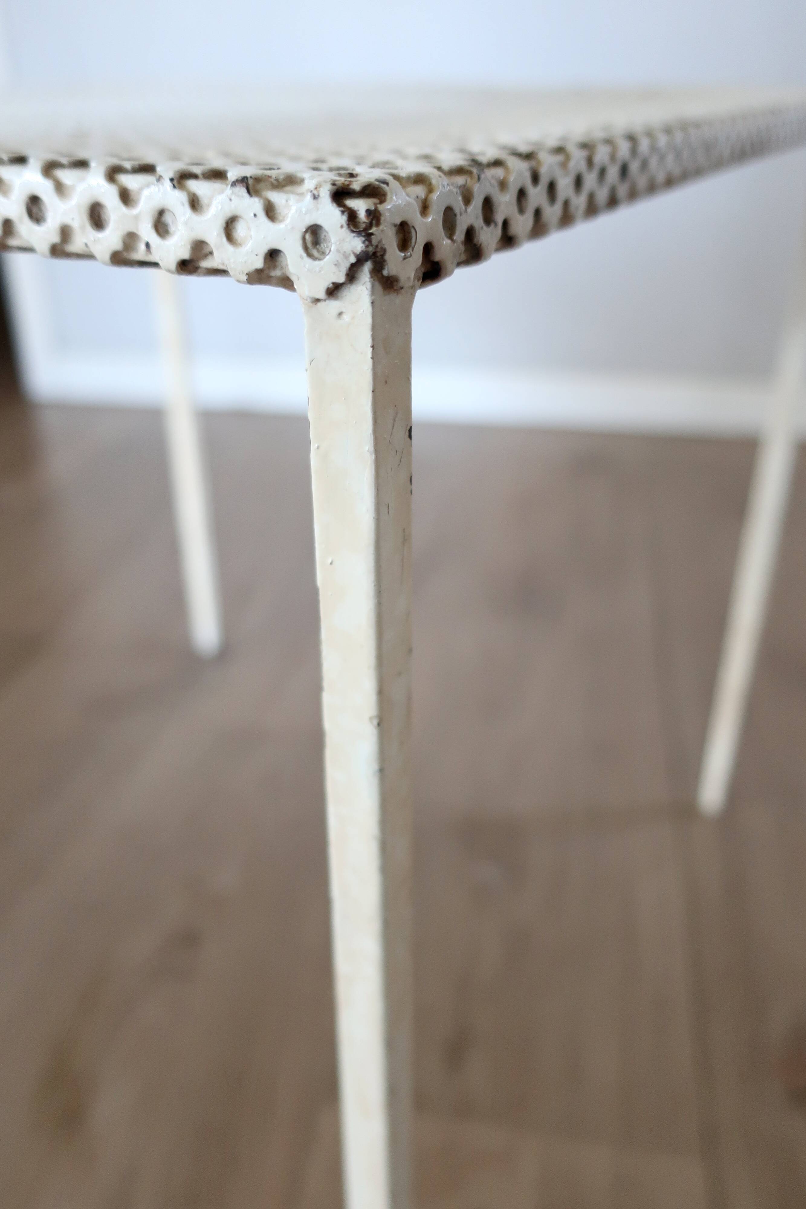 Small Mathieu Matégot Table circa 1950