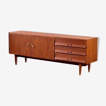 Enfilade scandinave en teck 1960