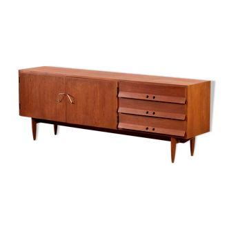 Enfilade scandinave en teck 1960