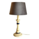 VINTAGE LAMP in Italian CHIC Turned Wood