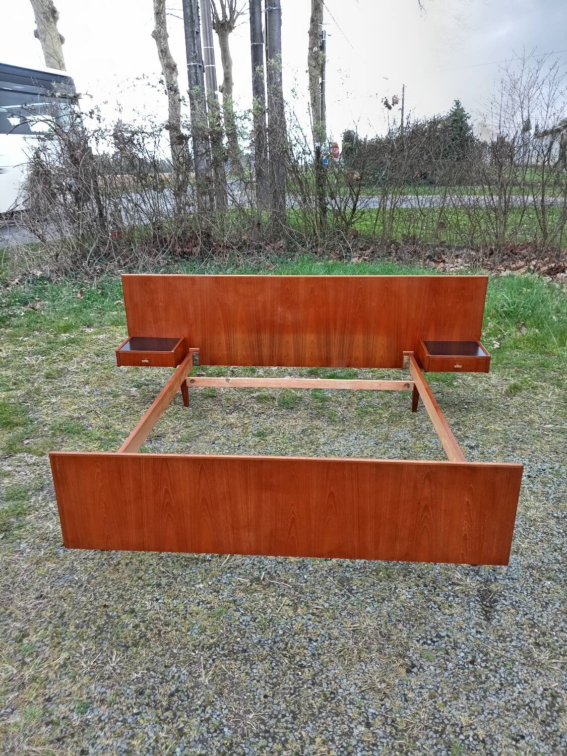 Scandinavian vintage bed