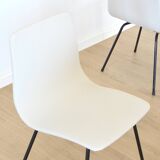 Pair of chairs "papyrus" of Pierre Guariche Steiner 1950