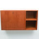 1960s floating wall secretary in teak