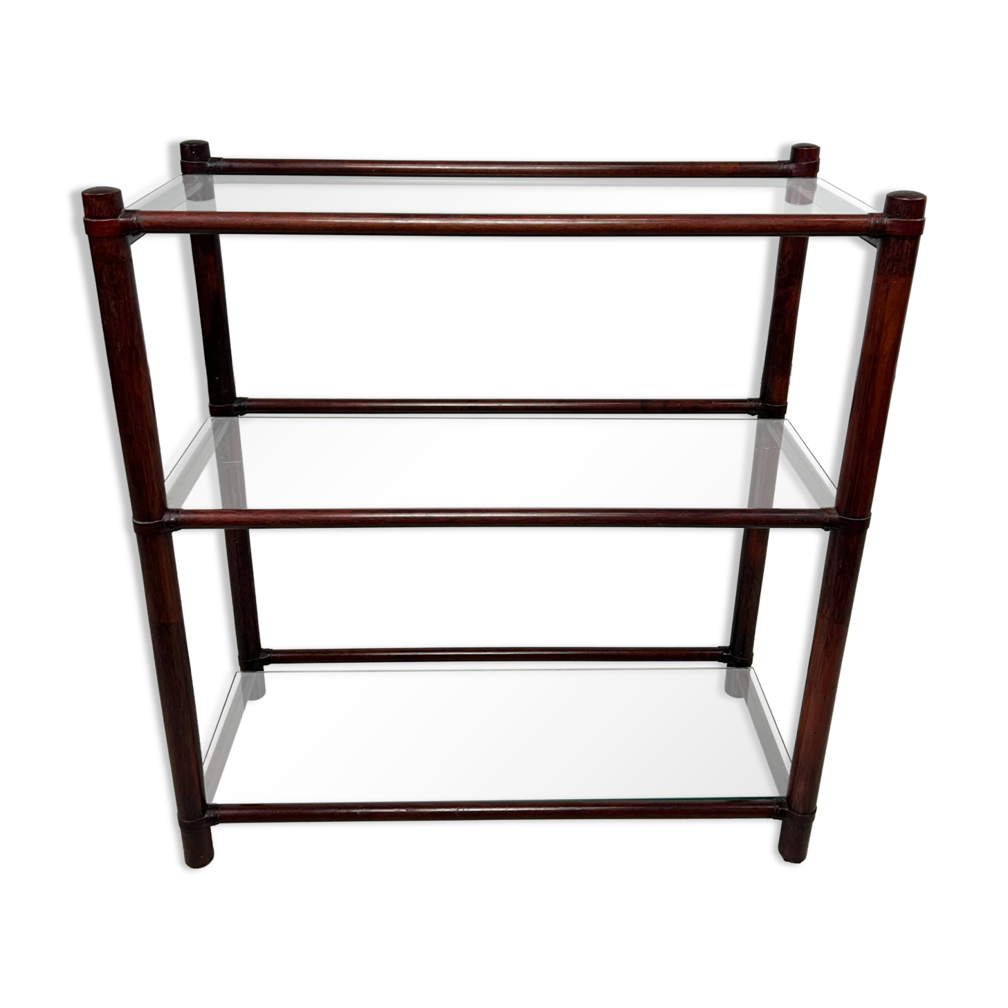 Mid-century bamboo shelf by Gervasoni