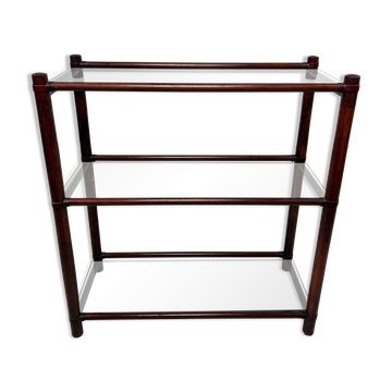 Mid-century bamboo shelf by Gervasoni