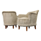 Fauteuils-chaises cocktail du milieu du siècle conçus par Pál Vince, 1947 Hongrie