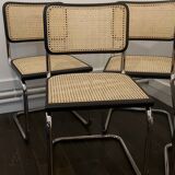 Cesca B32 vintage chair by Marcel Breuer - black - Made in Italy