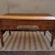Louis XVI style minister's desk in oak