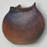 Vintage Stoneware Abstract Vase Jean Paul Brunet,Atelier Palègre  1970