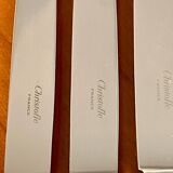 Christofle Atlantide, 6 table knives 24.5 cm very good condition