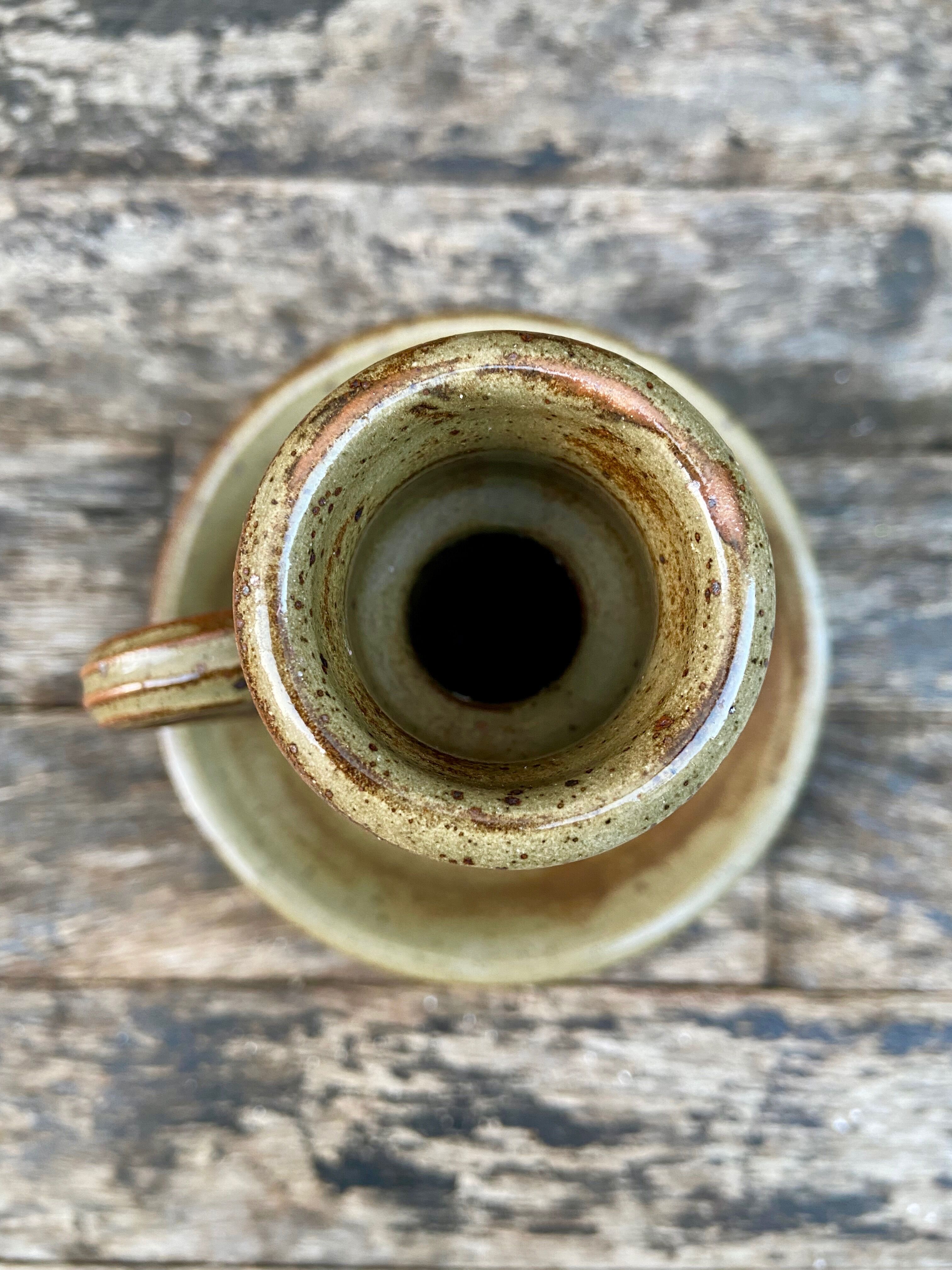 Sandstone candle holder