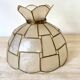 Vintage day abat to hang in mother-of-pearl and brass