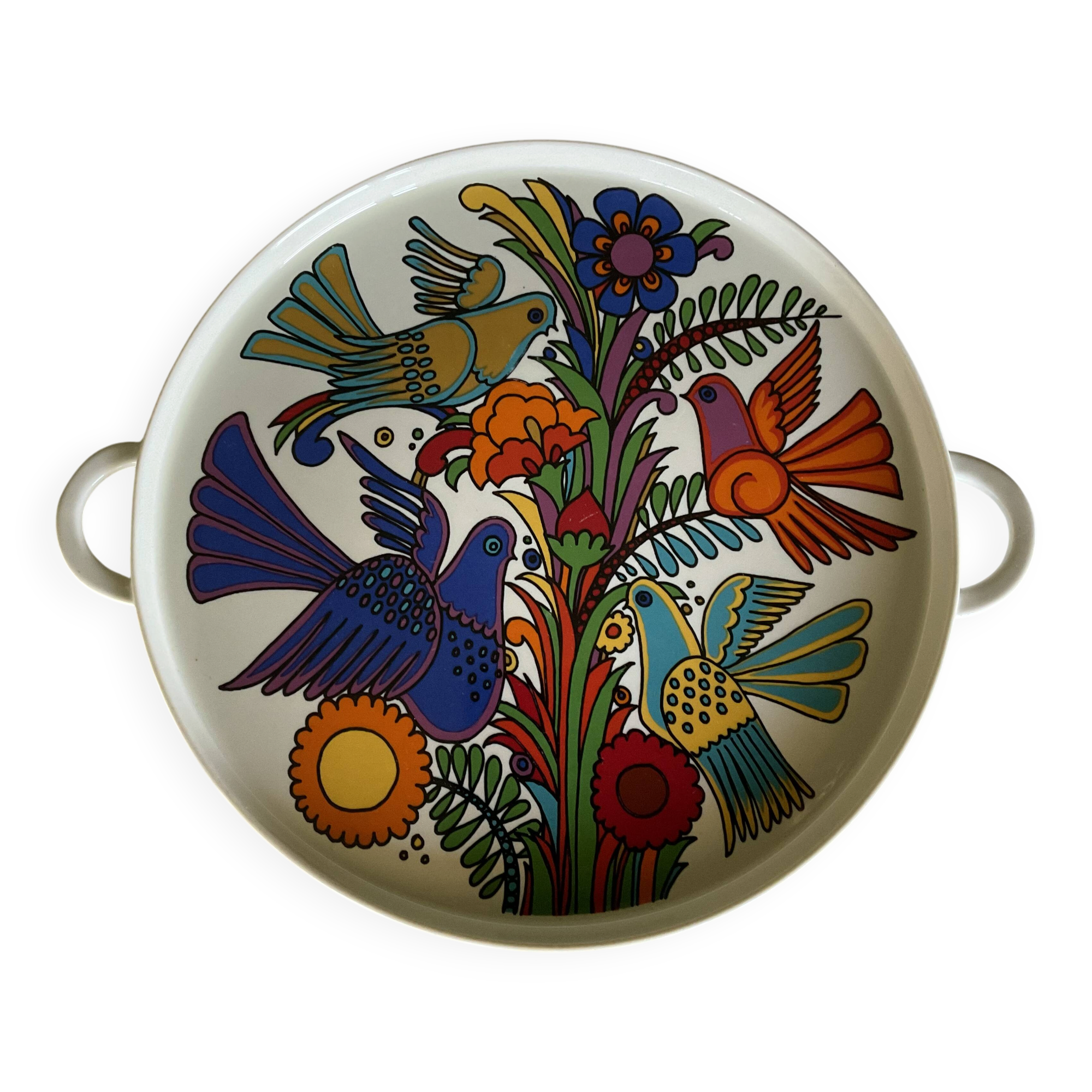 Tart dish. Acapulco. Villeroy and Boch. Vintage.