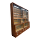 XL vintage wooden display cabinet / sideboard / wall cupboard