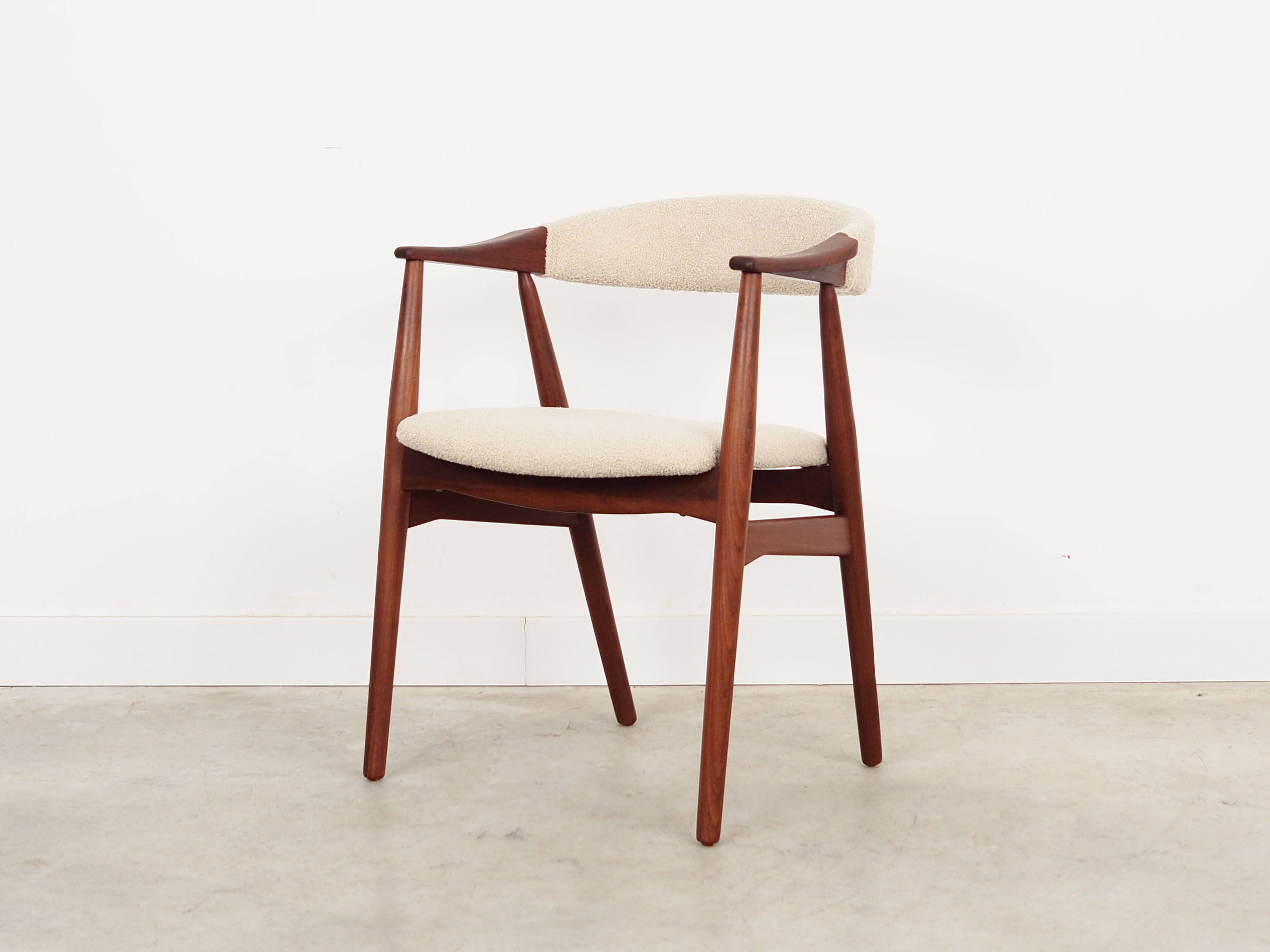Teak chair, Danish design, 1960s, designer: Th Harlev, production: Farstrup Møbler