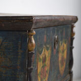 Old hand-painted mallet – Central Europe (circa 1850)