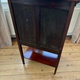 Edwardian storage unit known as a "music cabinet"