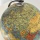 Vintage globe 1962 terrestrial world map glass tripod Taride - 28 cm