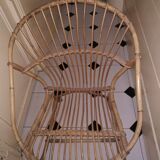 Rattan armchair