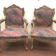 Louis XV-style armchairs