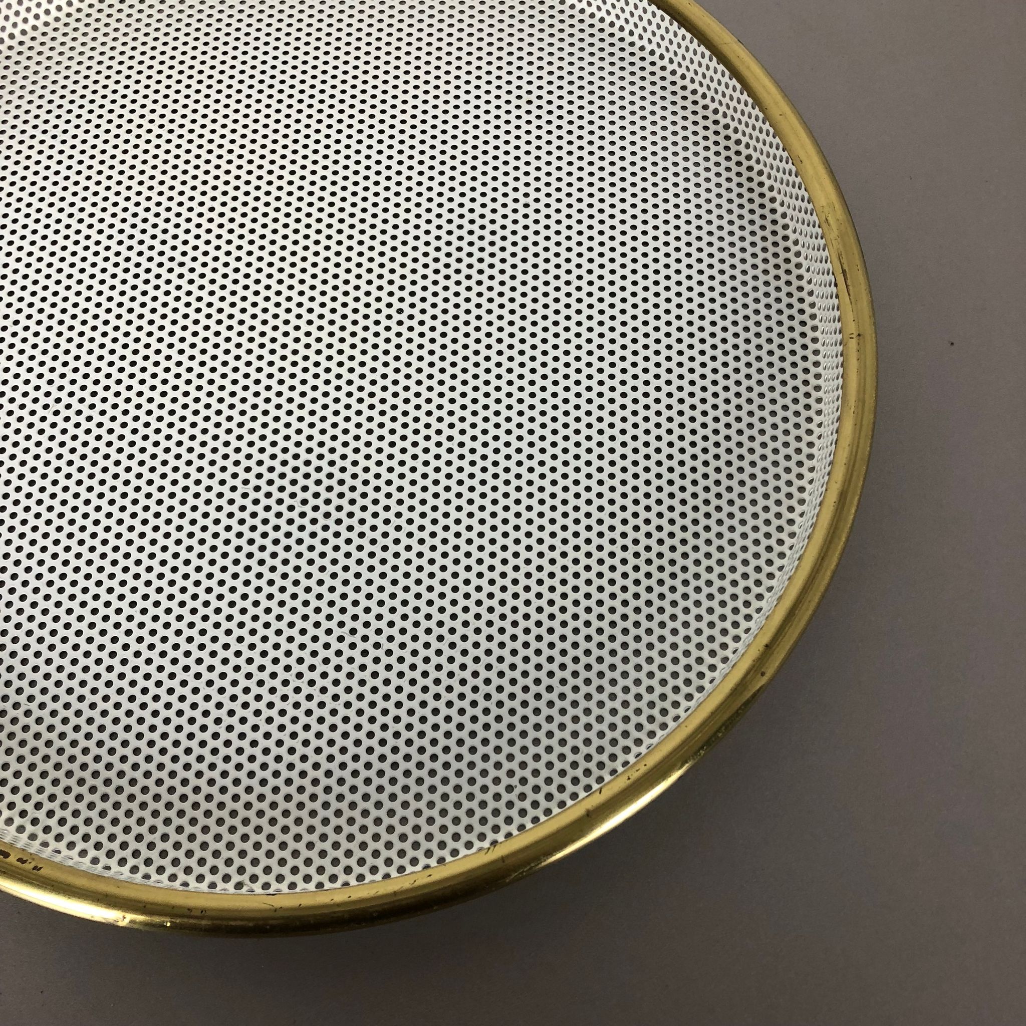 Original french metal tray "rigituelle"