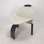 Ensemble de 4 chaises Giovanni Offredi Sail par Saporiti Italie 1973