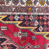 Ancient Persian Mazlaghan carpet 135x208 cm