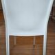 Lot of 4 Kartell "Slick" chairs designed by Philippe Starck - off-white.