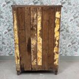 Renovated Art Deco glass sideboard