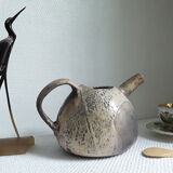 Pitcher or teapot in raku