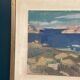 Original Swedish Oil on Panel - "Water Landscape" by Leo Janis - Signed - Vintage and Framed - 59 × 49 cm (23.2" × 19.2")