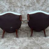 Pair of Louis XV style convertibles