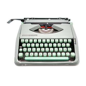 Hermes baby typewriter green lime leaf revised new ribbon