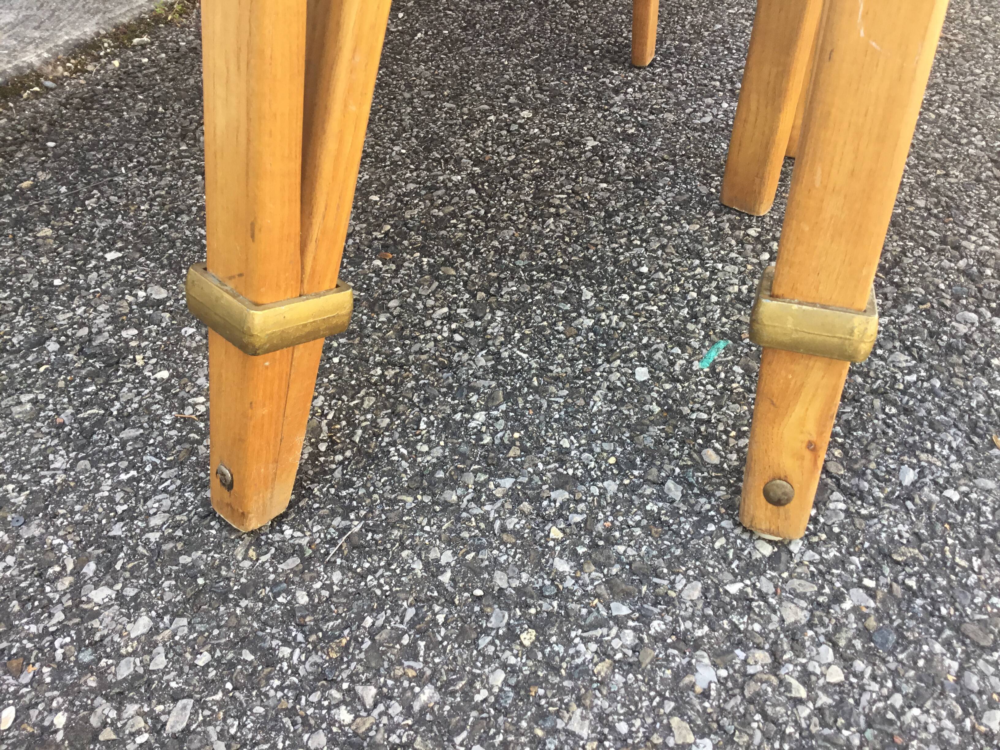 Series of 6 bow wood steiner chairs