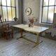 Brass table 1970 Italian lacquer