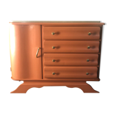 Commode vintage terracotta