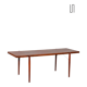 Table basse vintage en bois datant des années 1960
