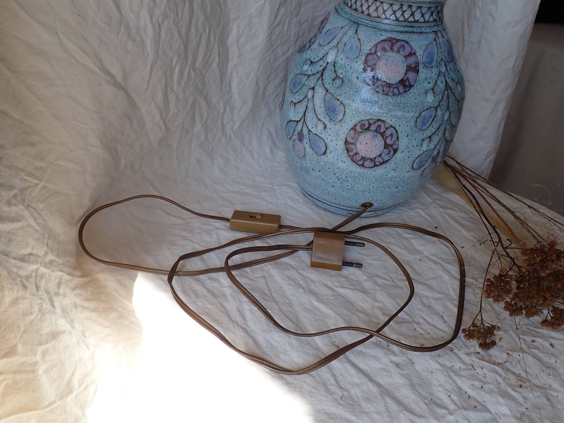 Table lamp by the ceramist danuta le henaff