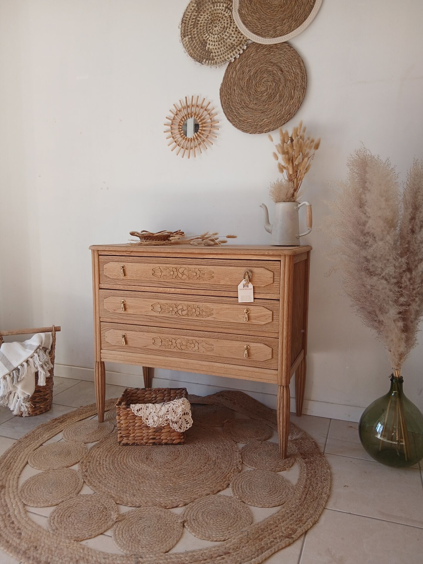 Commode Art Déco rénovée 